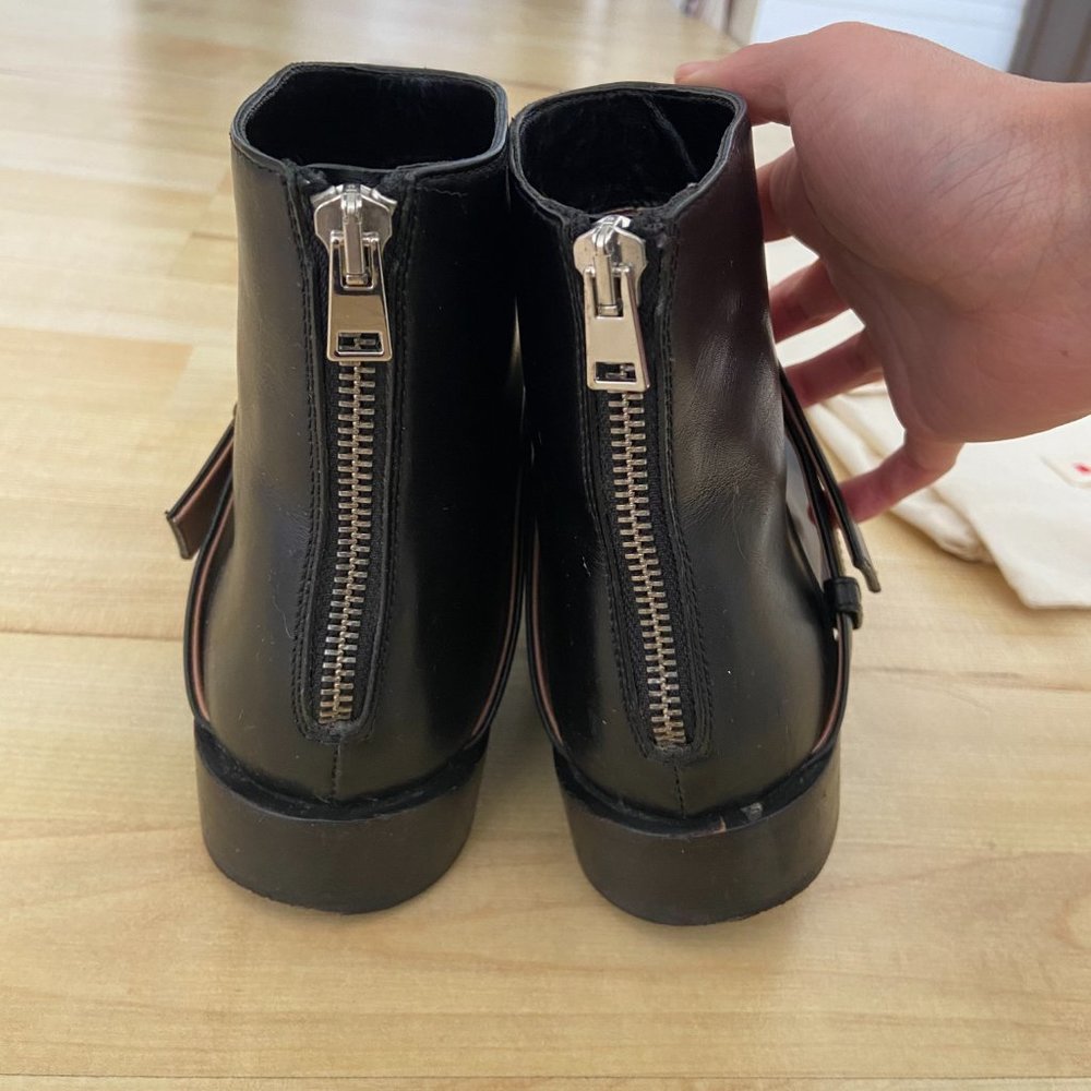 Marni Two-tone Leather Ankle Boots - Picture 5 of 5